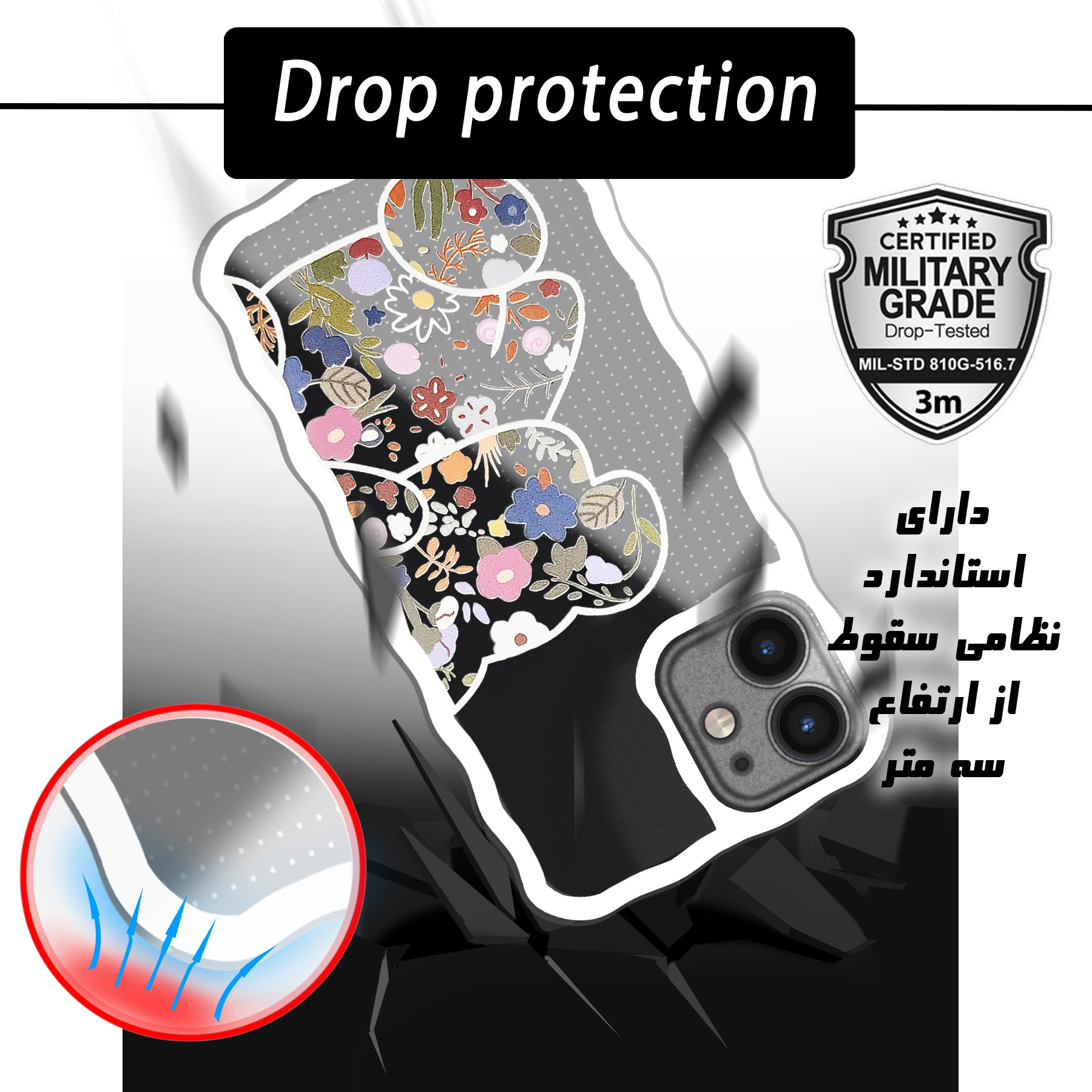 کاور لاین کینگ مدل khersmojdar مناسب برای گوشی موبایل اپل iPhone 12